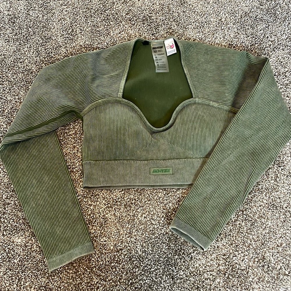Workout long sleeve top